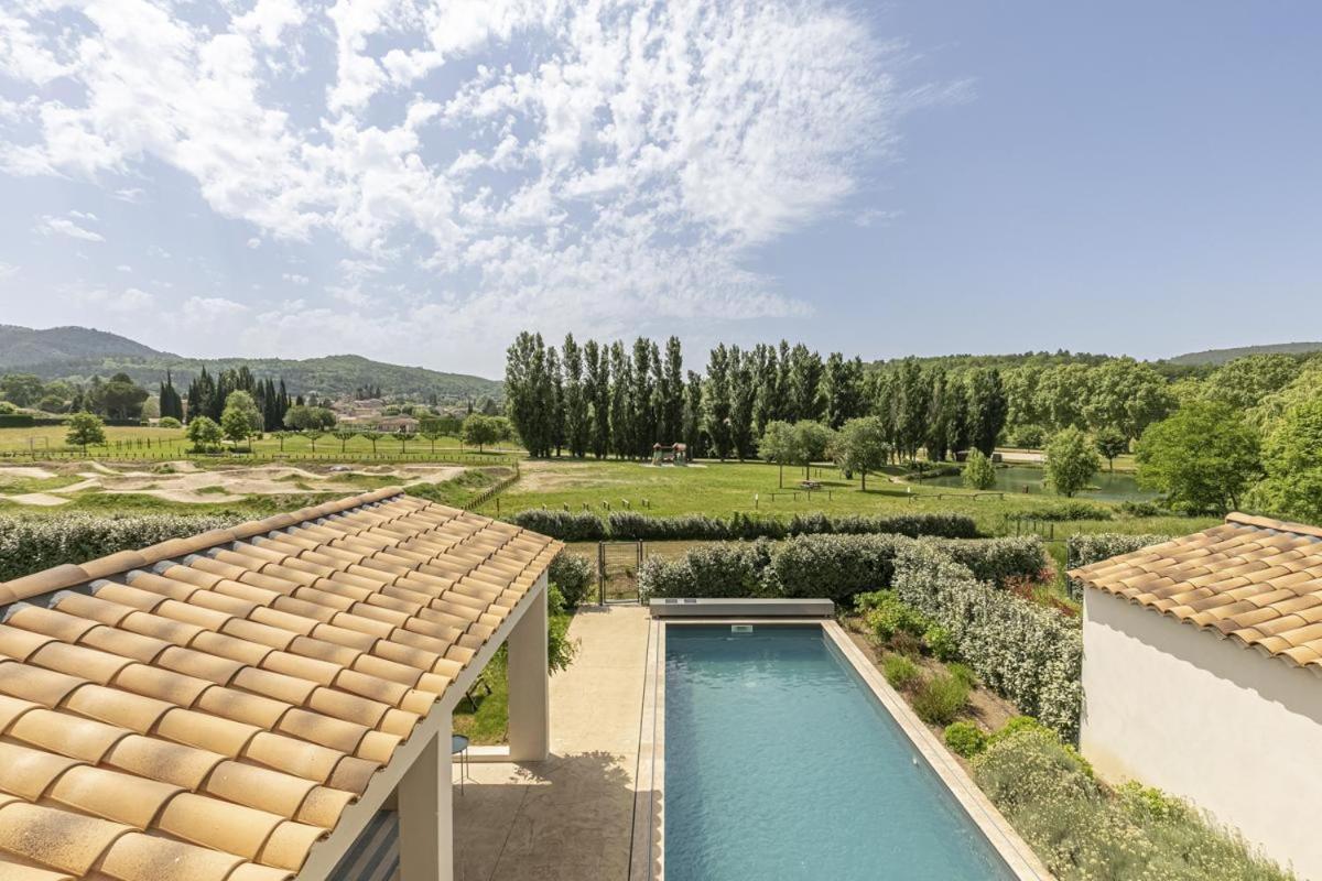 Onze Villa in Provence, Mont Ventoux, New Luxury Villa, Private Pool, Stunning views, Outdoor Kitchen, Big Green Egg Malaucène Buitenkant foto