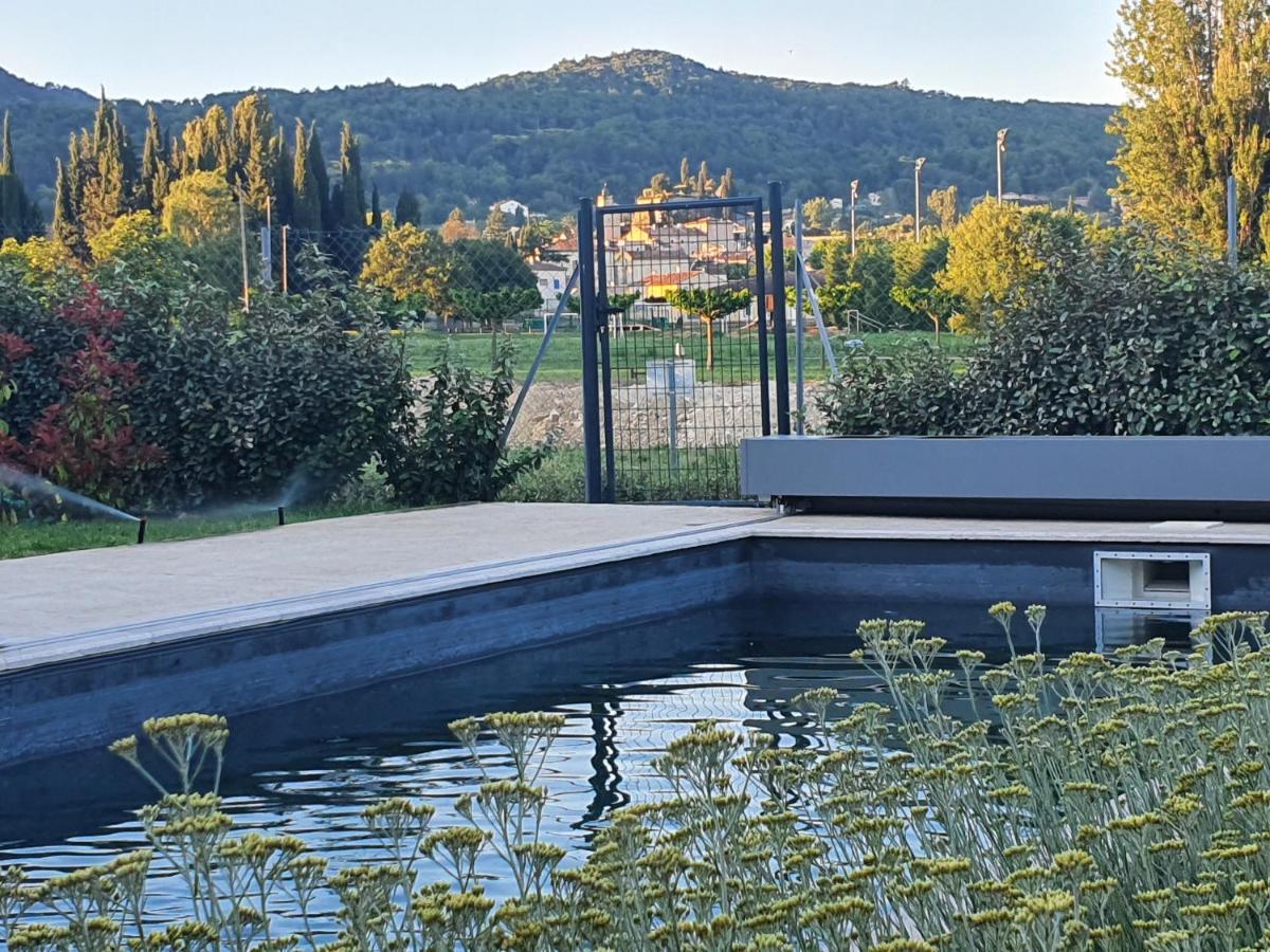Onze Villa in Provence, Mont Ventoux, New Luxury Villa, Private Pool, Stunning views, Outdoor Kitchen, Big Green Egg Malaucène Buitenkant foto