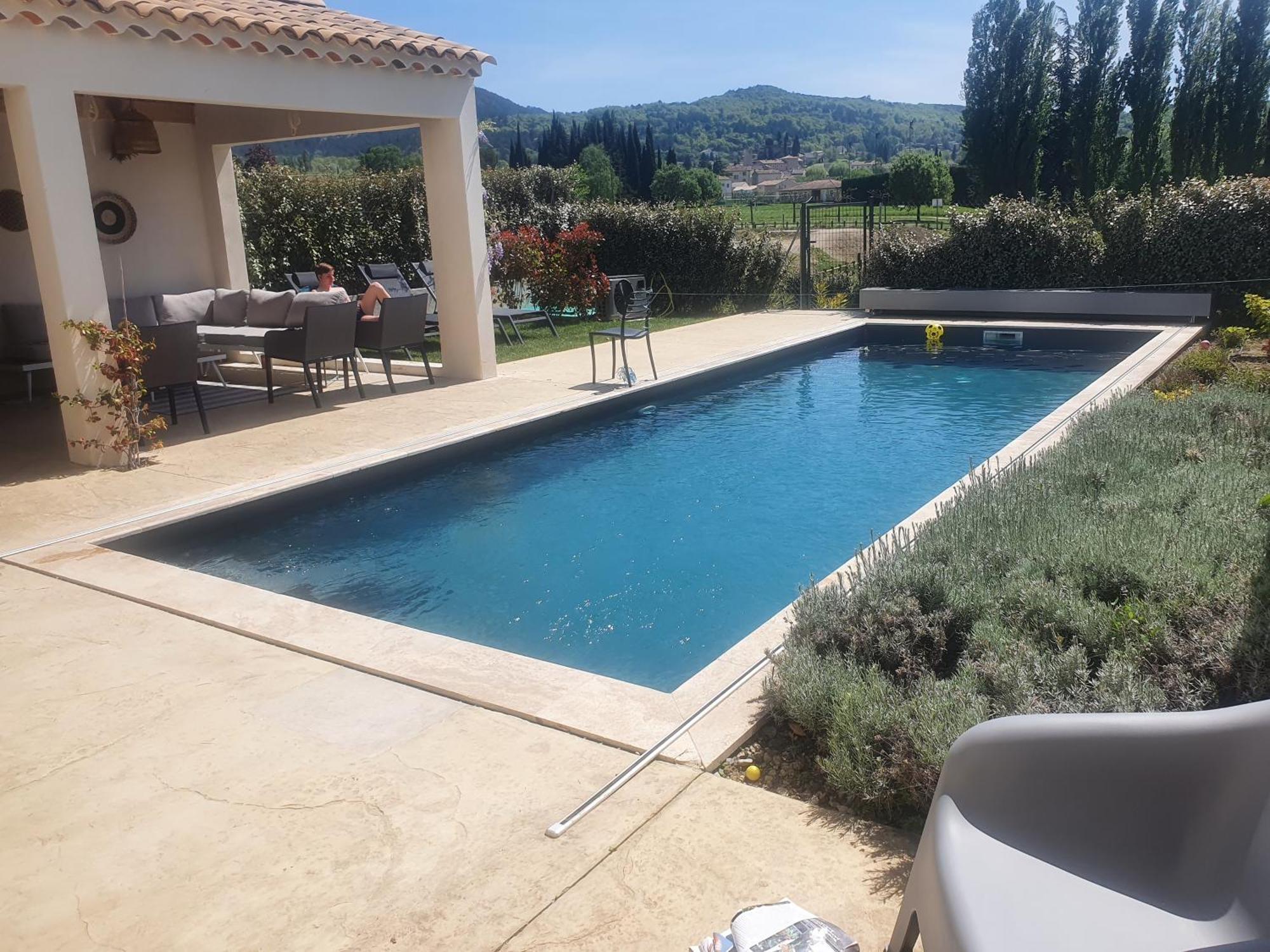 Onze Villa in Provence, Mont Ventoux, New Luxury Villa, Private Pool, Stunning views, Outdoor Kitchen, Big Green Egg Malaucène Buitenkant foto