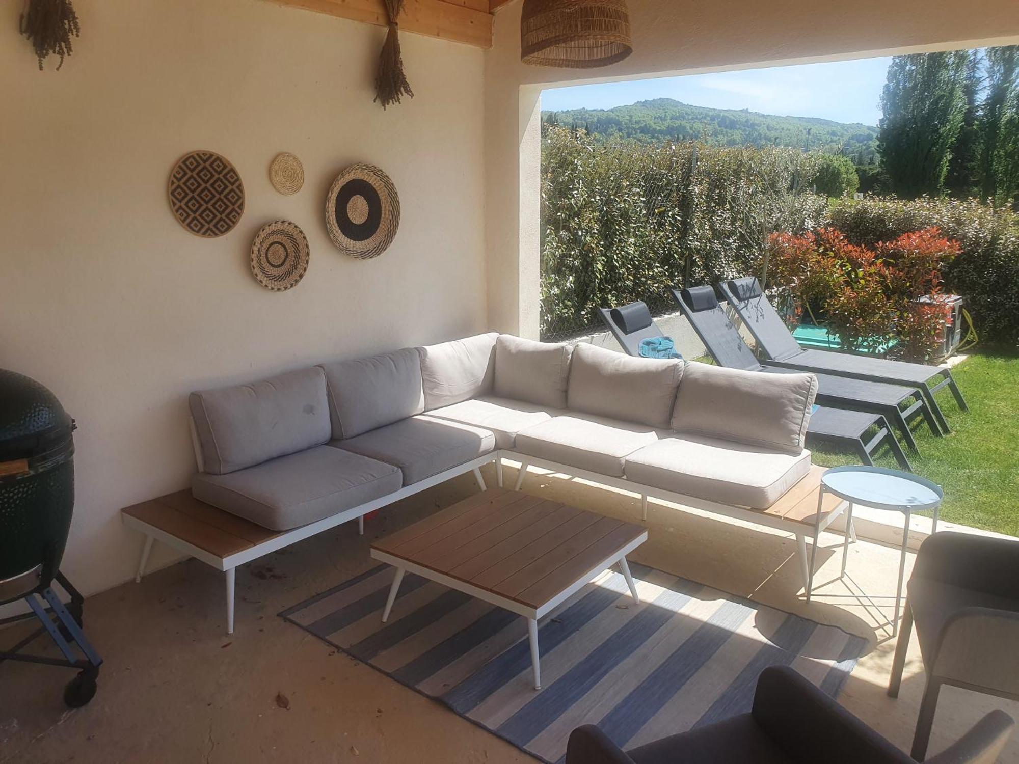 Onze Villa in Provence, Mont Ventoux, New Luxury Villa, Private Pool, Stunning views, Outdoor Kitchen, Big Green Egg Malaucène Buitenkant foto